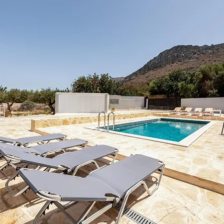 Chrisa Seaview In Piskopiano - Private Pool