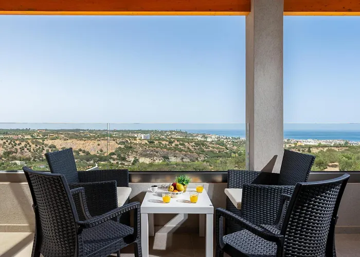 Chrisa Seaview In Piskopiano - Private Pool Vilă Hersonissos (Crete)