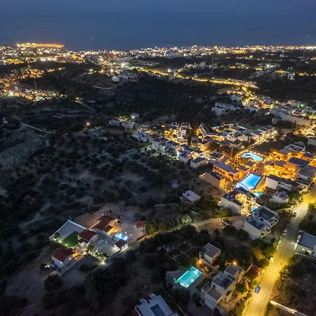 Villa Chrisa Seaview In Piskopiano - Private Pool