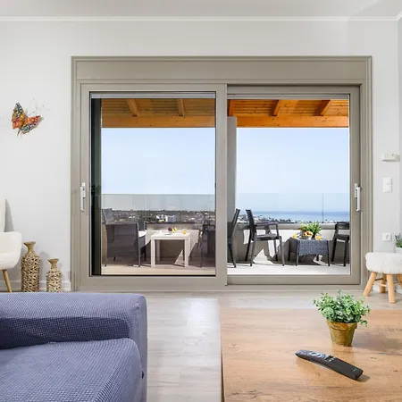 Chrisa Seaview In Piskopiano - Private Pool Villa *