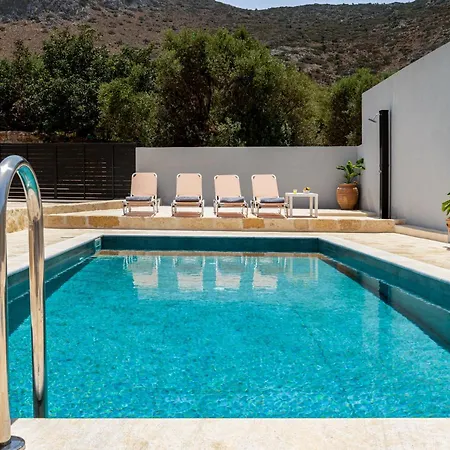 Chrisa Seaview In Piskopiano - Private Pool Villa *