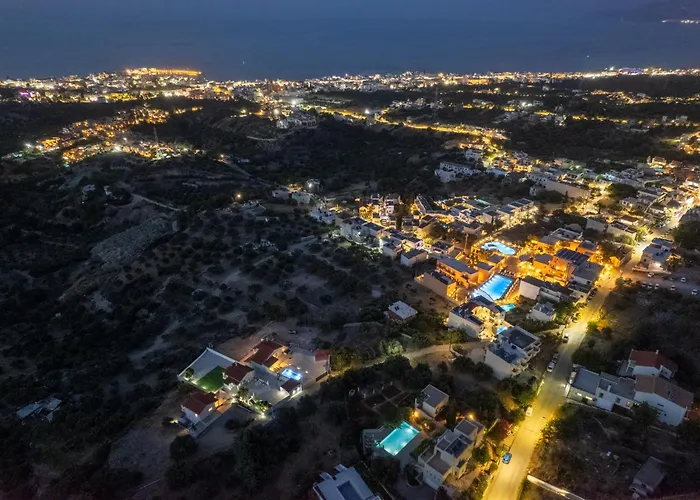 Villa Chrisa Seaview In Piskopiano - Private Pool