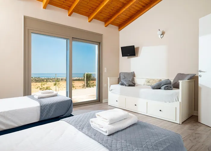 Chrisa Seaview In Piskopiano - Private Pool *