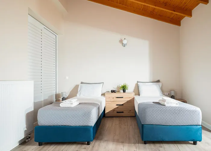 Chrisa Seaview In Piskopiano - Private Pool Villa