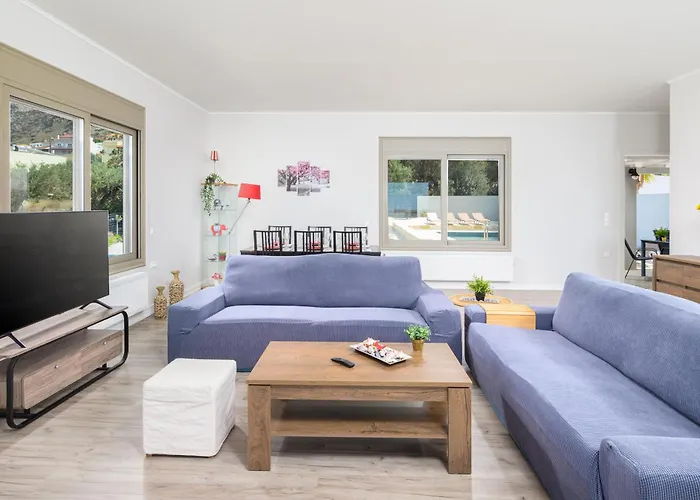 Chrisa Seaview In Piskopiano - Private Pool