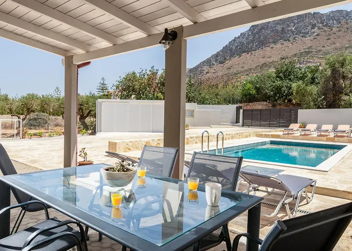 Chrisa Seaview In Piskopiano - Private Pool Chersonissos