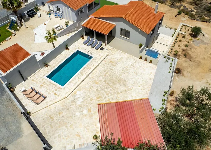 Chrisa Seaview In Piskopiano - Private Pool Villa *