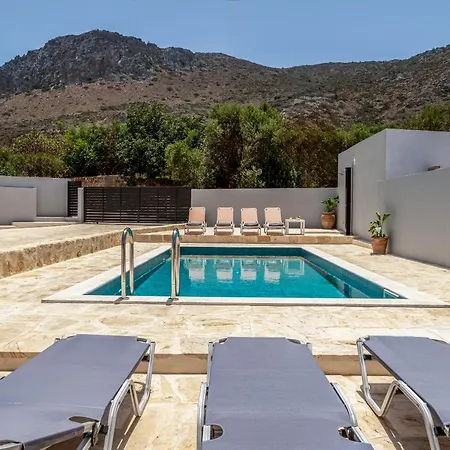 Chrisa Seaview In Piskopiano - Private Pool * Limenas Chersonisou
