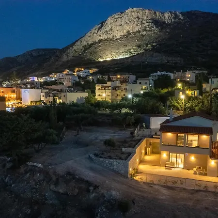 Villa Chrisa Seaview In Piskopiano - Private Pool Limenas Chersonisou