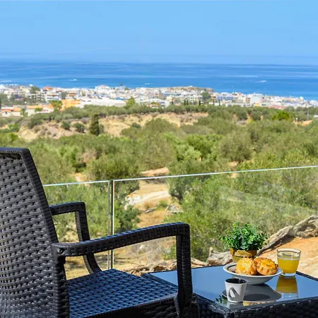 Chrisa Seaview In Piskopiano - Private Pool Villa
