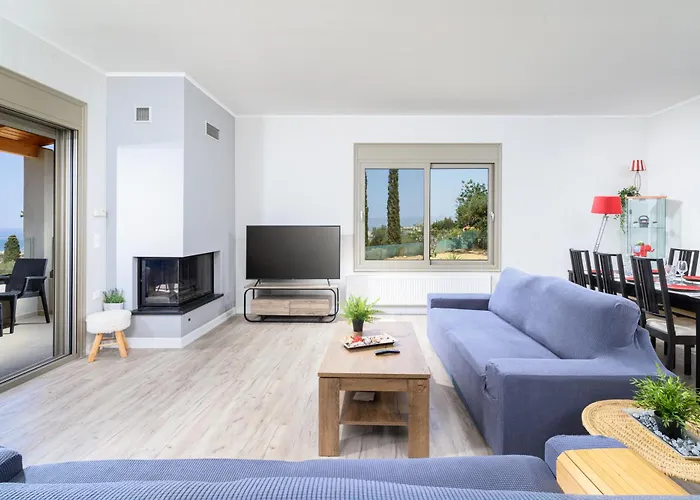 Chrisa Seaview In Piskopiano - Private Pool Херсониссос