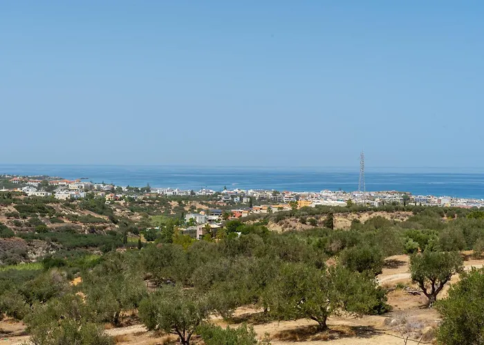Вилла Chrisa Seaview In Piskopiano - Private Pool